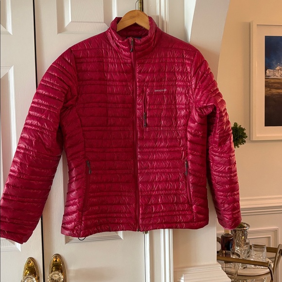 Patagonia Ultralight Down PINK Nano Air Puffer Jacket 800 Feather Women’s Large - Picture 2 of 7